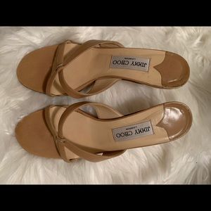 Vintage Jimmy Choo strappy little heels.